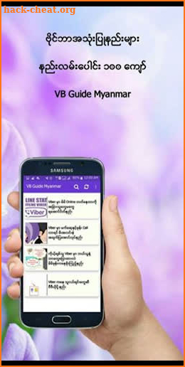 ဗိုင္ဘာလမ္းၫႊန္ - VB Guide Myanmar screenshot