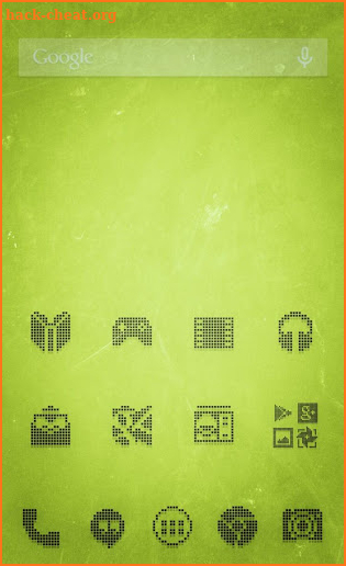 1-BIT BLACK Icon Theme screenshot