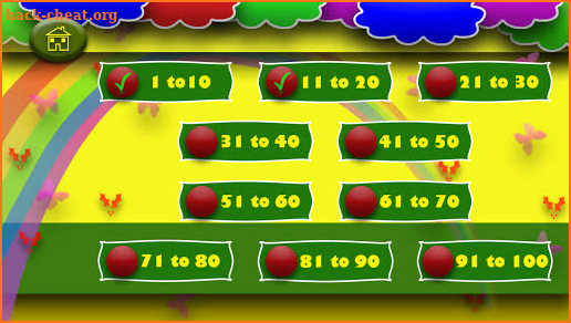 1 to 100 number spelling learning app for kids Pro screenshot