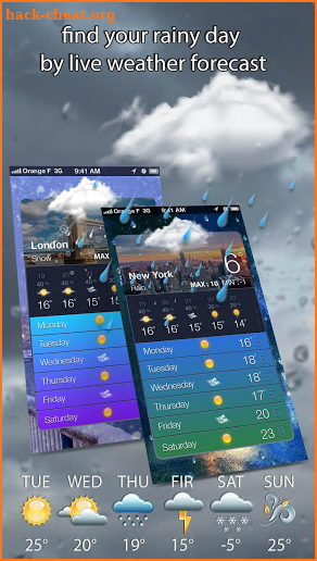 10 Day Forecast, Weather Radar, Current Weather screenshot