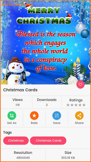 100+ Christmas Greeting Cards screenshot