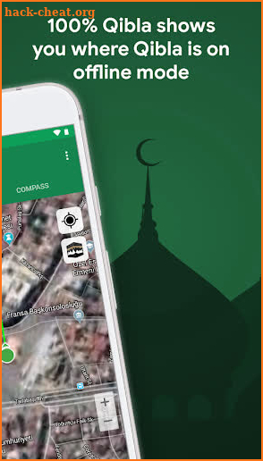 100% Qibla Finder screenshot