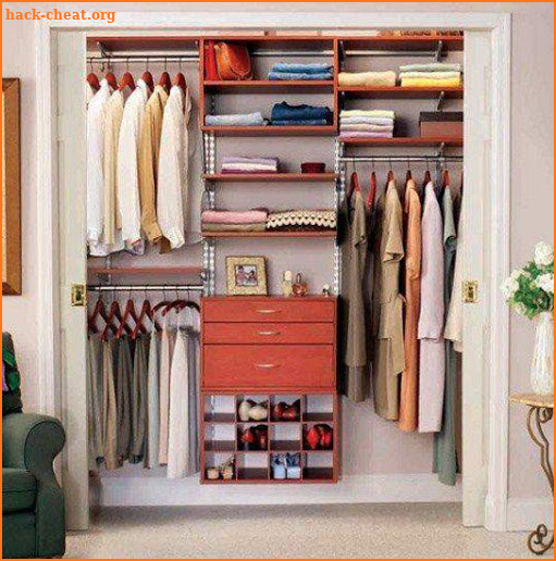 100 Small Closet Organizer screenshot