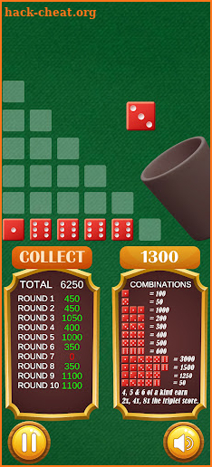 10000 Dice Game screenshot