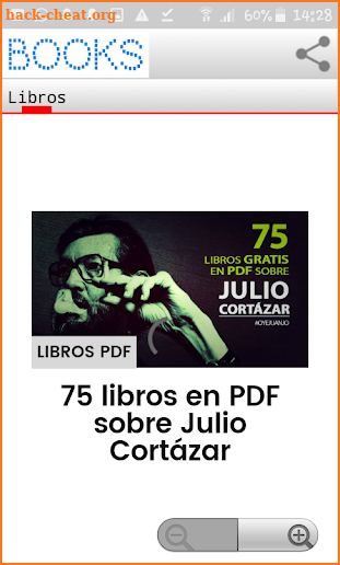 1001 libros screenshot