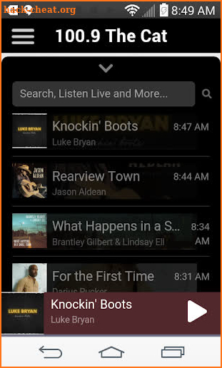100.9 The Cat screenshot