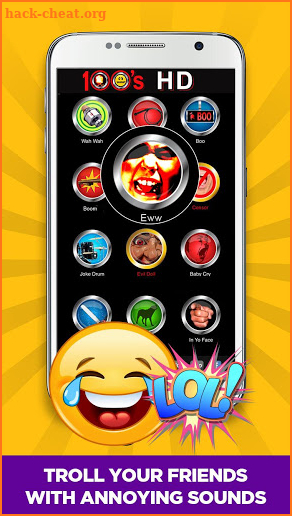 100's of Buttons & Sounds for Jokes and Pranks screenshot