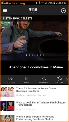 102.9 WBLM - Maine's Rock Station screenshot