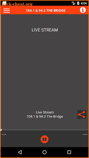 104.1 & 94.3 "The Bridge" screenshot