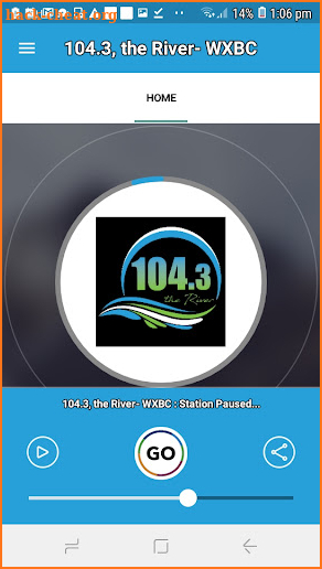 104.3, the River- WXBC screenshot