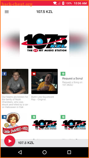 107.5 KZL screenshot