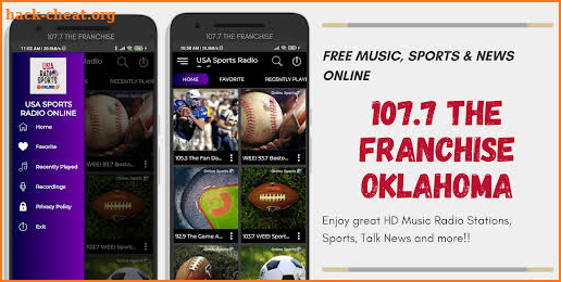 107.7 The Franchise Oklahoma screenshot