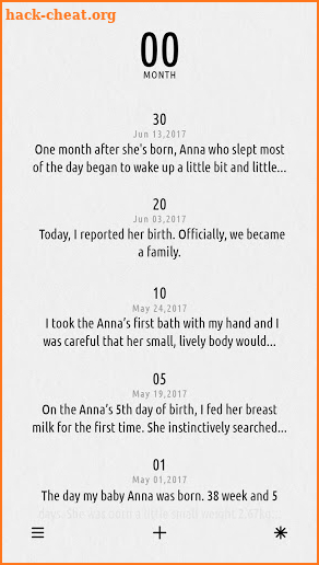 1095Days - Baby Care Diary screenshot