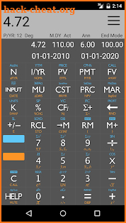 10bii Financial Calculator screenshot