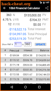 10bii Financial Calculator screenshot