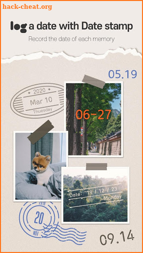 10g: Capture daily moments with stickers screenshot