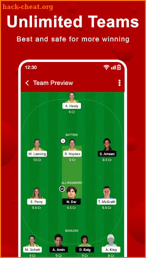 11- Fantasy Cricket Prediction screenshot