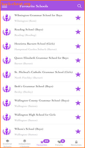 11 Plus Schools screenshot