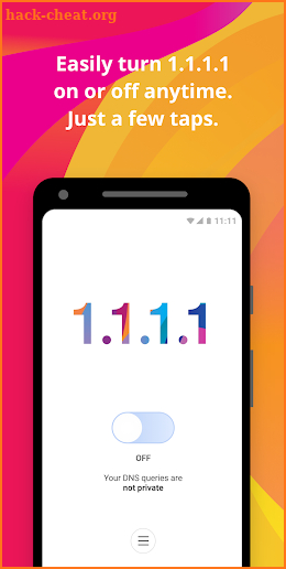 1.1.1.1: Faster & Safer Internet screenshot