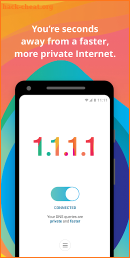 1.1.1.1: Faster & Safer Internet screenshot
