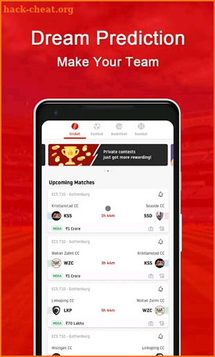 11app - Teams For Dream11, My11Cricle, Dream11 tip screenshot