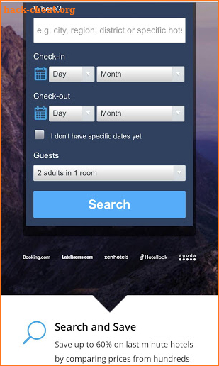 11th Hour Hotels: Last minute hotel & travel deals screenshot