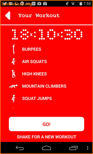 12 Minute Athlete HIIT Workout screenshot