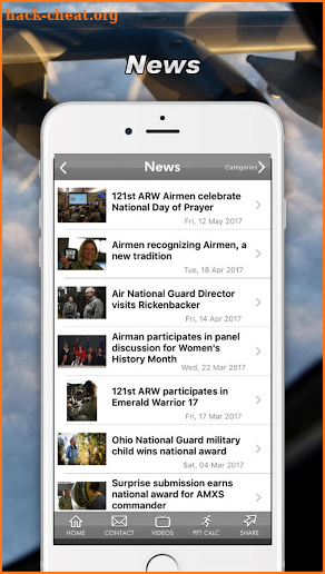 121st Air Refueling Wing, Ohio Air National Guard screenshot