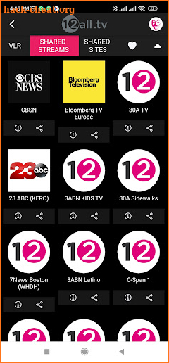 12ALL.TV 2.0 Beta screenshot