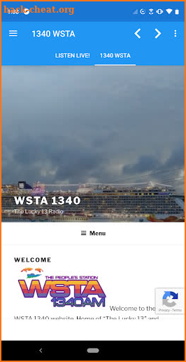 1340 WSTA screenshot