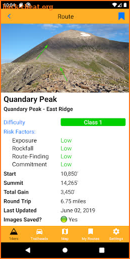 14ers.com screenshot