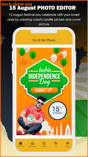 15 August Photo Editor : Happy Independence Day screenshot