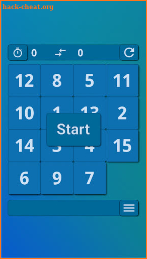 15 puzzle screenshot