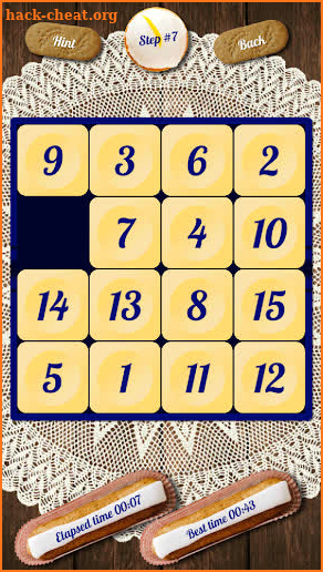 15 puzzle no ads screenshot