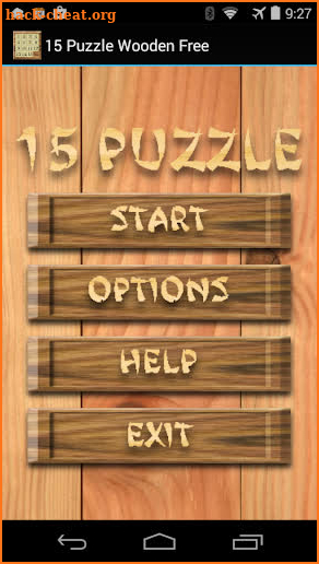 15 Puzzle Wooden screenshot