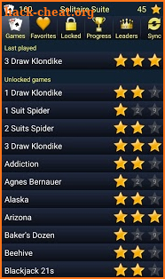 150+ Card Games Solitaire Pack screenshot