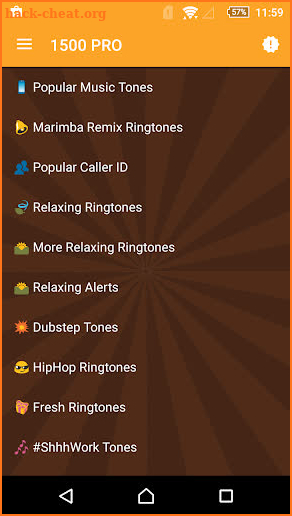 1500 Ringtones Unlimited screenshot