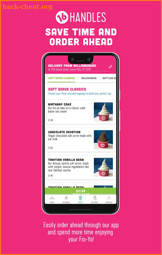 16 Handles Rewards screenshot