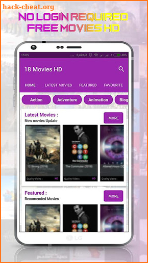 18 HD Movies 2018 screenshot