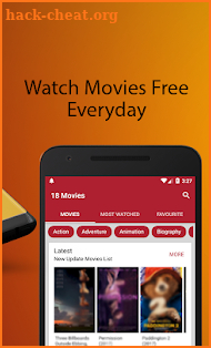 18 Movies HD - Free Movies Online screenshot