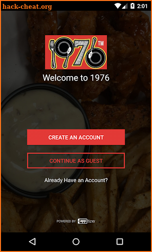 1976 Wings,Burgers & More screenshot