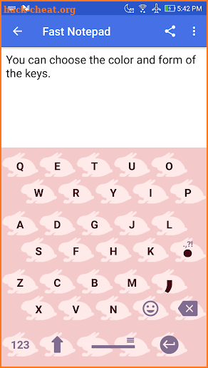 1C Big Keyboard screenshot