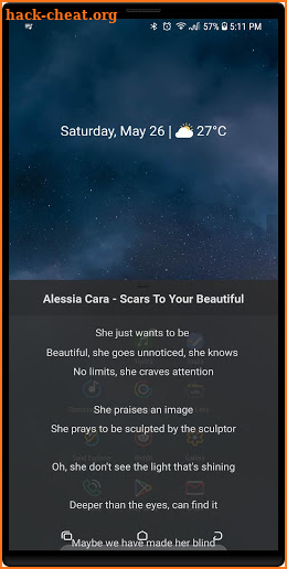 1lyrics screenshot