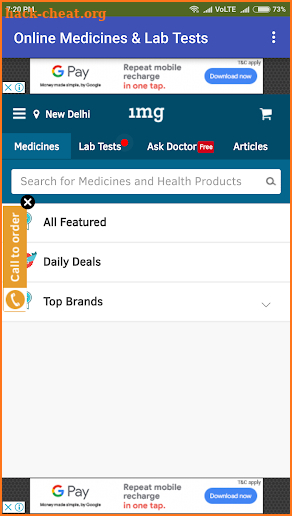 1mg [Online Medicines- 10% to 20% Off] screenshot