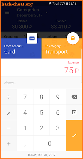 1Money - expense tracker, money manager, budget screenshot