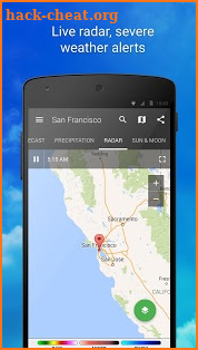 1Weather:Widget Forecast Radar screenshot