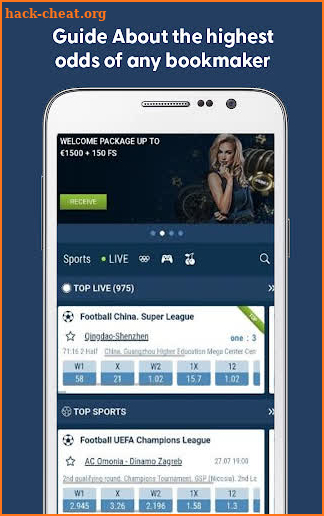 1x guide for betting apps screenshot