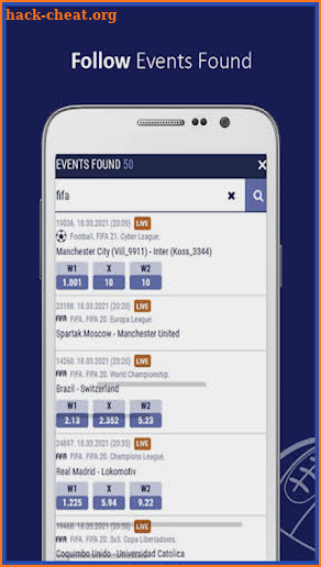 1x Sports betting Advice 1XBET screenshot