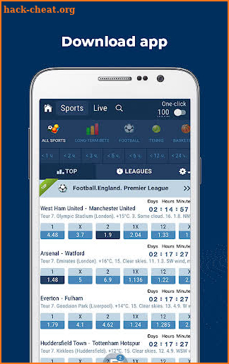 1x Sports Betting Tips screenshot