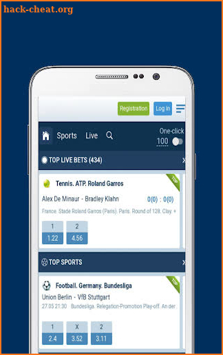 1X SportsBook Tips 1XBet screenshot